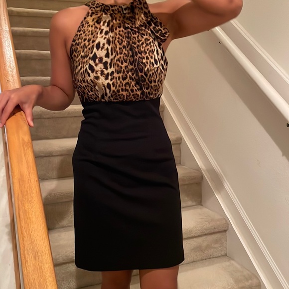 Forever 21 Animal print dress - Picture 1 of 2